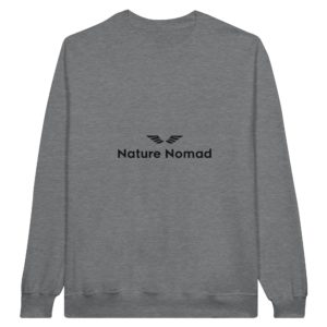 Cozy Midweight Fleece Crewneck Sweatshirt Grey