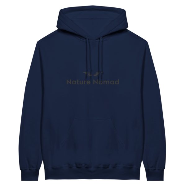 Cozy Midweight Fleece Hoodie Navy