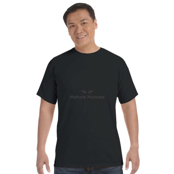 Unisex Heavyweight Crewneck T Shirt Black