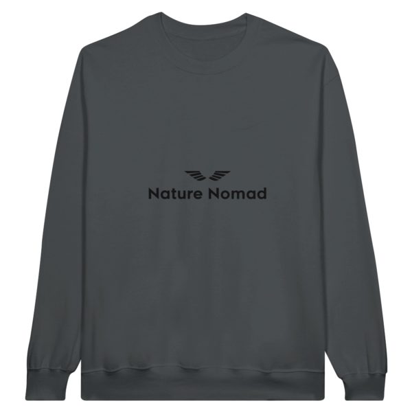 Cozy Midweight Fleece Crewneck Sweatshirt Charcoal
