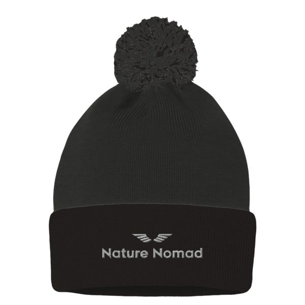 Pom-Pom Cuffed Beanie