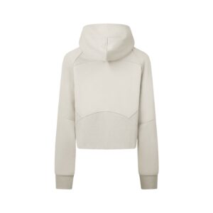 Cropped Zip-Through Hoodie