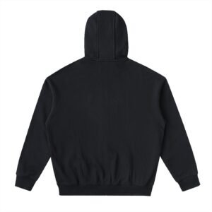 Drop-Shoulder Zip Up Hoodie