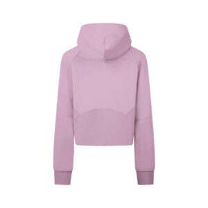 Cropped Zip-Through Hoodie